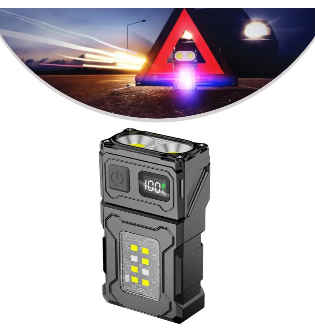 Linterna LED Recargable Tipo C Viral